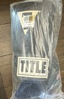 Title Boxing Gel World Bag Gloves Gfwg2 Black Large L New Old Stock