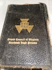 Masonic High Priesthood Bible Dated 1940 A j  Holman Co  Grand Council Virginia