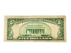1928-e  5 Legal Tender Note  vg   F 