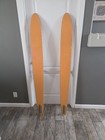 Vintage Lake Region Swinger Slalom Water-ski Pair Made In The Usa
