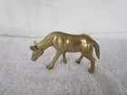 Vintage Solid Brass   4 5     Horse Figurine l  k  