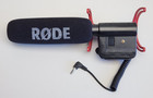 Rode Videomic Shotgun Microphone With Rycote Lyre Mount  3 5mm Jack  Cord  Works