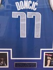 Luka Doncic Dallas Mavericks Autographed Framed Jersey W  Psa Coa