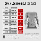 Self-locking Nylon Weight Lifting Belt With Straps-  Powerlifting - Deadlifting