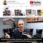 Wellue checkme Bp2 Blood Pressure Monitor   Ekg Monitor 2 In 1  Ai Ecg Analysis