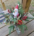 Vintage Style Christmas Centerpiece  Table Decor 
