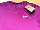New Mens Nike Court Tennis Slam Dri-fit Tennis Shirt Top Fq2020-518  Purple Sz L