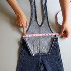 Vintage Lee Overalls 3t Denim Blue Jean Overalls Acidwash Acid Wash