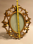 Antique Style Victorian Gold Baroque Standing Picture Frame 