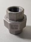  2  3 4  316 Stainless Steel Class 150 Threaded Union Fnpt X Fnpt Pipe Fitting