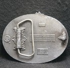 Wj01137 Fantastic Vintage 1982   eagle Flying   Nature Artwork Mens Belt Buckle