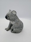 Royal Heritage Porcelain Sitting Grey   White Koala Bear Figurine 4 25  Tall