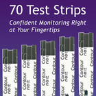 Ascensia Contour Next Blood Glucose Test Strips For Diabetes     70 Count  1 Pack 