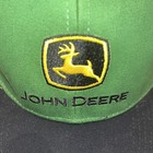 John Deere Snapback Black Patch Hat Cap Green Tractor Farm Vintage Cap Nwt Work