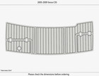 Duraeva Eva Foam Boat Flooring 2005-2009 Sessa C35