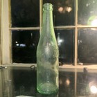 Vintage Pepsi Cola Bottle Embossed Script Green Athens  Ga 