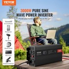 Hot  Pure Sine Wave Inverter 3000 Watt dc 12v To Ac 120v Power Inverter W 2 Ac