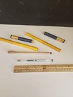 Vintage Taylor Instrument Companies Glass Pocket Thermometer Set Of 2