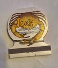 Vintage Matchbook Joe s Stone Crab Restaurant Miami Beach Florida Unstruck Full 