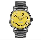 Nixon - Nirvana Sentry Wobble Yellow Nirvana Smiley Watch A1417 - 5273 - 00