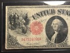 1917  1 Legal Tender Note Red Seal     Circulated Nice 