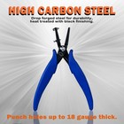 Metal Hole Punch Pliers For Jewelry 1 8mm Diameter Round Hole Sheet Metal 24    