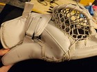 Tristan Jarry Penguins Vaughn Slr4 Game Worn Goalie Catcher Pro Practice Palm