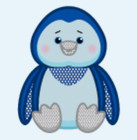 Webkinz Ice Penguin Plush With Virtual Code   Pls Read Description 