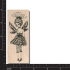 New Rubber Stamp Cute Girl Child With Wings Art Stamp Fairy Fantasy Angel People