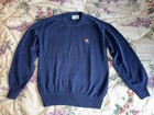 Vintage 1980s Apple Crewneck Sweater Embroidered Logo Macintosh Computer Usa New