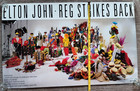 Elton John - Reg Strikes Back - 1988 Promotional Poster 23  X 36  - Vintage Rare
