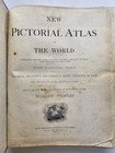  new Pictorial Atlas Of The World  Hardcover Antique  1899  Rand Mcnally