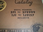 Cat Caterpillar Twenty-two Tractor Dozer Bulldozer Parts Book Manual S n 2f1 1j1