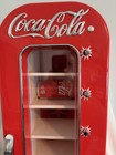 Coca-cola Retro Style 10 Can Refrigerated Vending Machine Looks Works Great