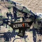 Kerrits Kids Ice Fil Quarter Zip Top Kids Small Blue Green Horse Mesh Equestrian
