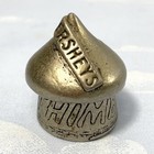 Vintage Collectable Pewter Thimbles Hershey s Chocolate Kiss Lot Of 3 Gish