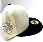 Houston Astros Mlb Ne Retro 2017 World Series Patch  Fitted Hat cream