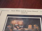 Grenada  1980 Disney Souvenir Sheet Mnh  see Description    Snow White And The  