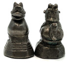 Antique Bronze Burmese Opium Weights Singh Lion 17th-19th Century Rare Find 34g