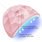 54w Led Uv Nail Lamp Polish Dryer Gel Acrylic Curing Light Professional Spa Tool