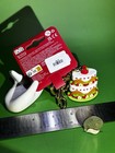 Strawberry Shortcake Mini Cake Charm Key Chain - Scented- Nwt