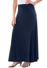 Jessica London Women s Plus Size Everyday Stretch Knit Maxi Skirt
