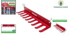 16-bat Capacity Baseball   Softball Rack - Wall Or Fence Mount - Red Or Black