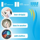 Breezeo Laundry Detergent Strips  48 Strips  - 48 Count  pack Of 1   White