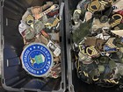 Vintage Military Patch Lot Of 100 Us Army Navy Air Force Marines Police