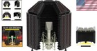 Microphone Isolation Shield With High Density Foam Panels