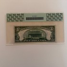 1934a  5 Silver Certificate Pmg 66 Gem Uncirculated Epq Fr 1651 Ia Block
