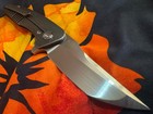 Mechforce Titanium Tree Bark Hokkaido Magnacut Tanto Knife Nib
