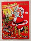 Vintage Santa s Workshop Unused 1970s Color Coloring Book Lowe
