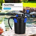1000gph Pressurized Biological Pond Bio Filter W  Built-in Uv Lamp For Koi Ponds
